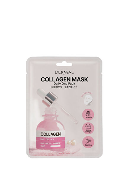 Collagen Mask Moisturizing and Revitalizing Collagen Korean Mask for Dry and Tired Skin 23 gr
