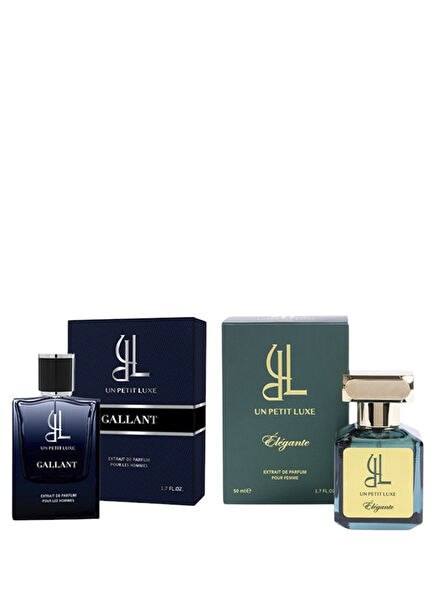 Gallant & Elegante Exclusive EDP 50 ml Kadın & Erkek 2'li Parfüm Seti 