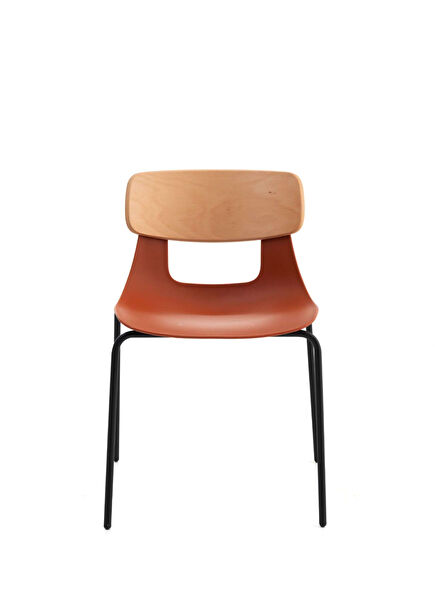 Lucrezia Wooden Back Tile Chair