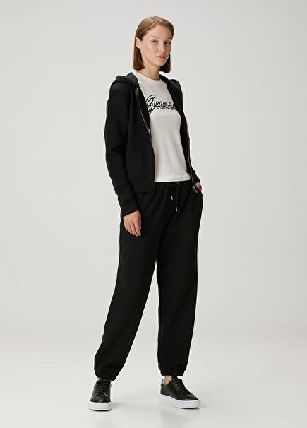 Black Zippered Hoodie