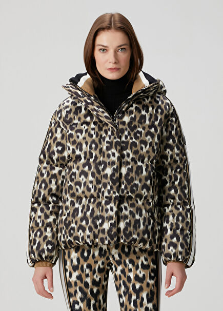 Island Leopard Ski Jacket