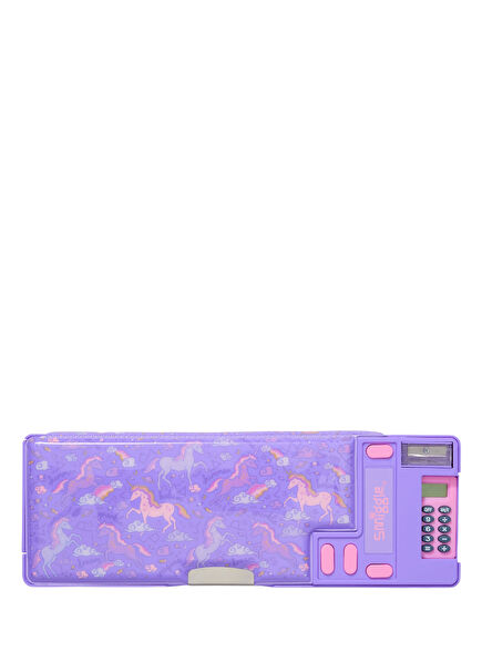 Eclipse Lila Unicorn Desenli Pop Out Kız Çocuk Kalem Kutusu