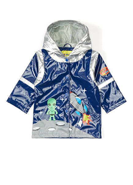 Space Hero Kids Raincoat