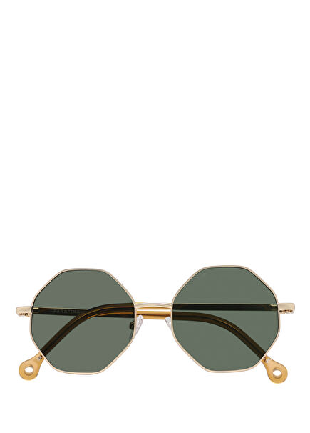 Hybrid Metal Brisa Gold Unisex Sunglasses