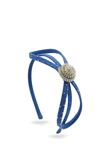Maya Denim Glam Mavi Kadın Taç 
