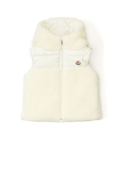 Botha Beyaz Kız Çocuk Yelek