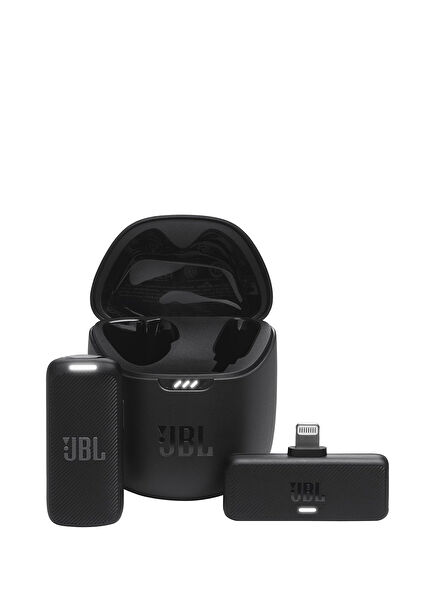 Quantum Stream Wireless Lightning Siyah Mikrofon 