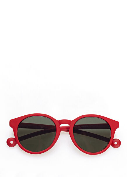 Eco Rubber Ballena Red Unisex Kids Sunglasses