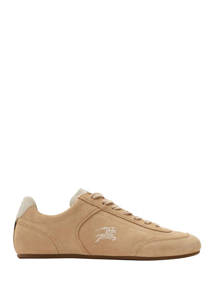 Knight Bej Deri Kadın Sneaker