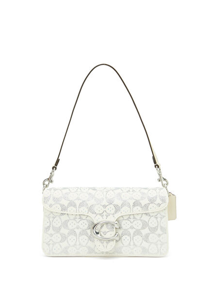 Tabby White Silver Women's Bag