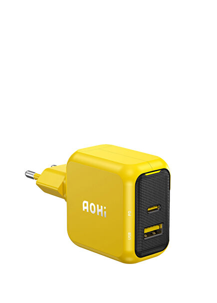 Magcube 67W 2 Portlu Şarj Adaptörü 140W PD 3.1 480Mbps Süper Hızlı Şarj Data Kablosu Seti