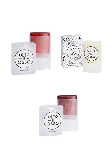 Poppy - Plum - Clear Multi Stick 3-Pack Moisturizing Summer Makeup Set