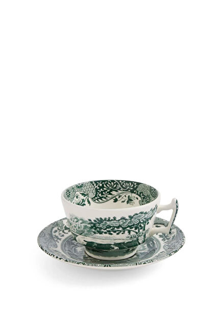 Green Italian Porcelain Teacup