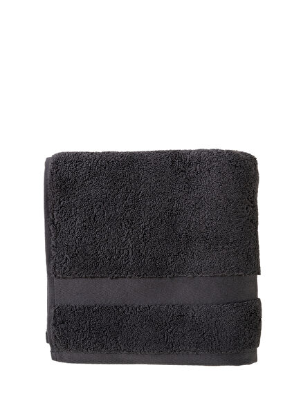 Noa Anthracite Face Towel 50x90 cm