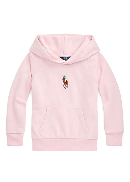 Pink Hooded Boys Sweatshirt