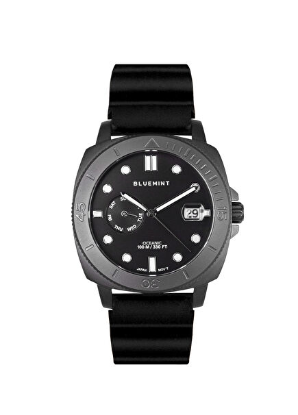 BM Watch Oceanic Black Men's Wristwatch