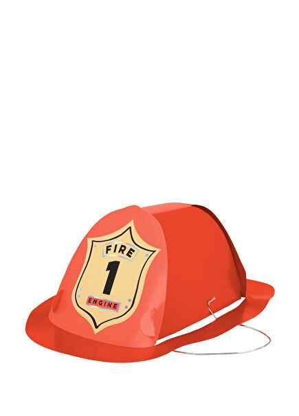 Firefighter Figure 8-Pack Party Hats