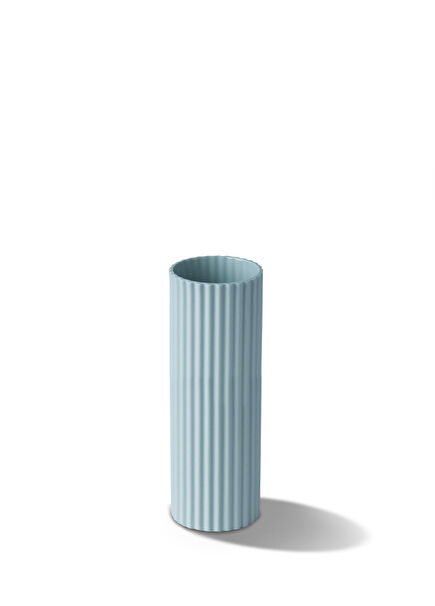 Corinth Light Blue Porcelain Vase