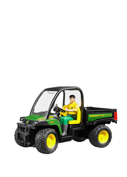John Deere Gator 855D Bworld Toy Car & Worker