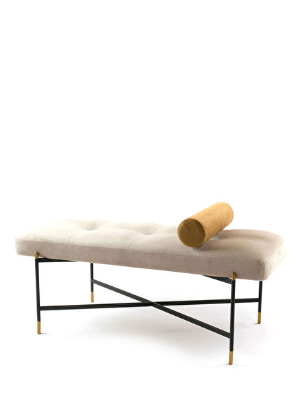 Beige Kirit Bench