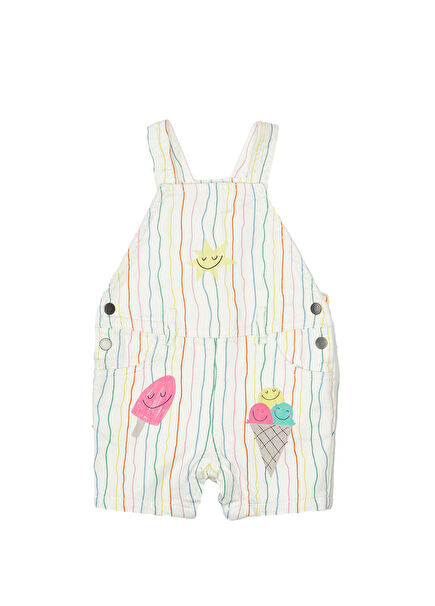 Multicolored Baby Girl Jumpsuit