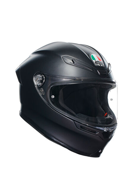 K6 S Mono Matte Black Full-Face Helmet