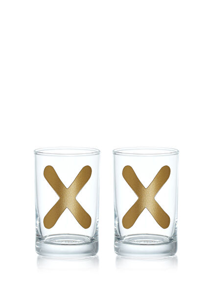 Gebo Cam 2li Kahve Yanı Bardak Seti