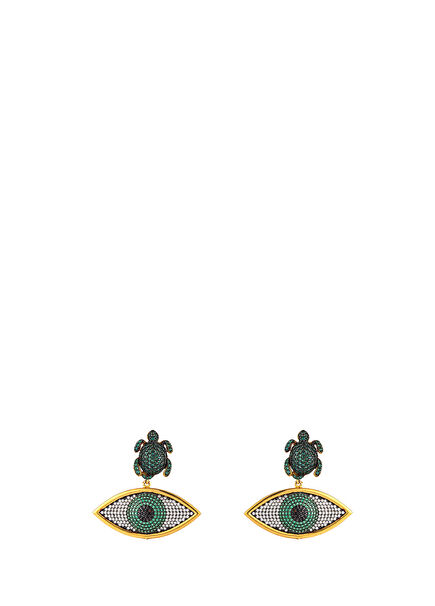 Il Serdarino Kismet Women's Gold Plated Earrings