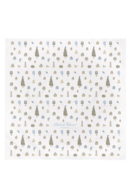 Figür Desenli 100x100 cm Bebek Battaniyesi