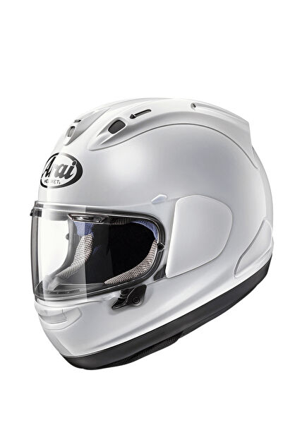 RX-7V Evo Diamond White Closed Motorcycle Helmet