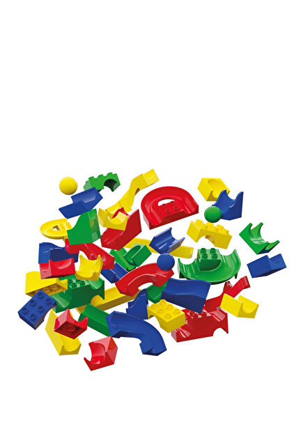 Marble Run Action Elemental Block 128 Piece Building Set