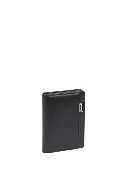 Black Men's Leather Wallet
