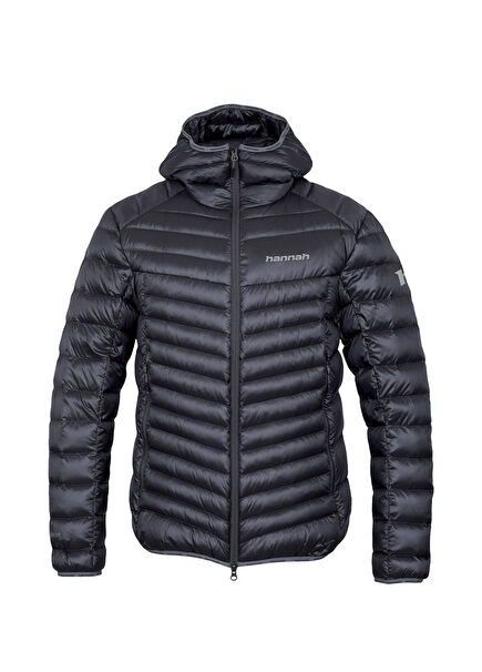 Arden Asphalt Stripe Hooded Men's Outdoor Coat