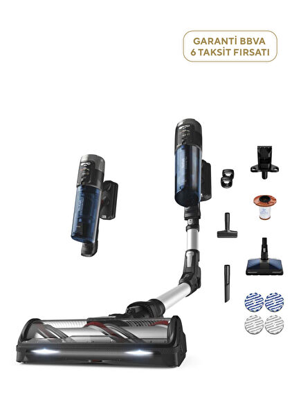 TY9AC X-Force Flex 13.60 Allergy Aqua Aerospin Islak & Kuru Kablosuz Şarjlı Dikey Süpürge