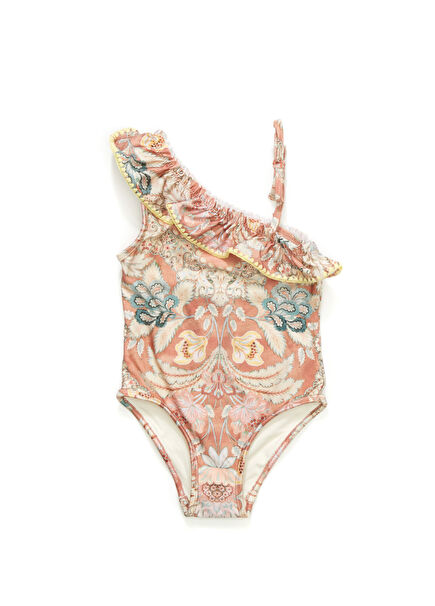 Pink Girls Swimsuit