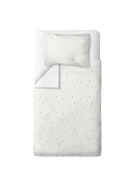 Organic Cotton Satin Single Kids Duvet Cover Set