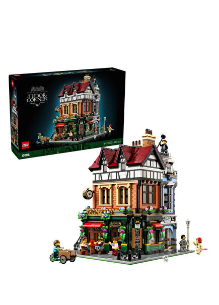 Icons Tudor Köşesi 3266 Parça Dekoratif Model Yapı Oyuncağı 10350