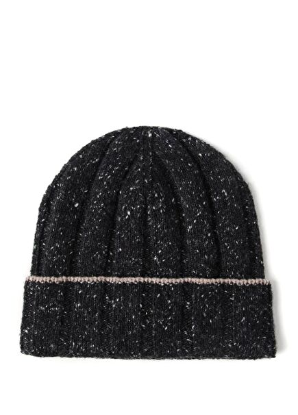 Anthracite Men's Wool Beanie