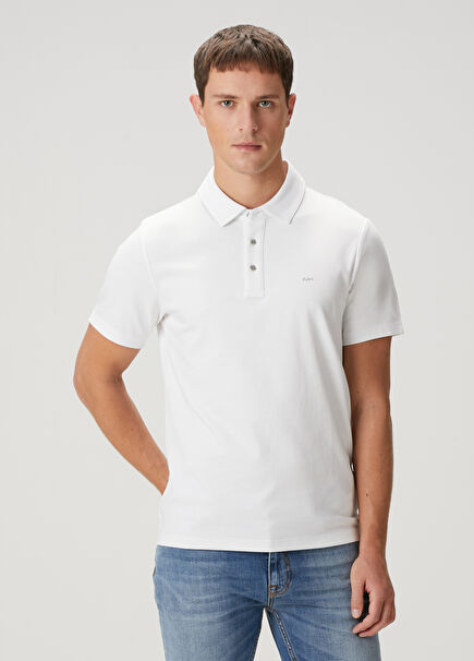 White Polo T-Shirt