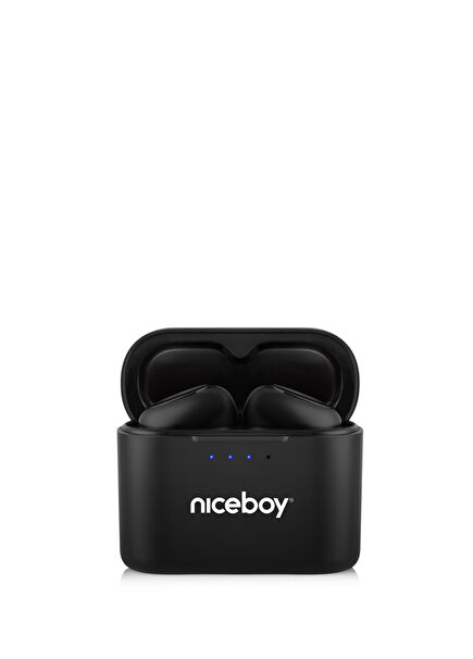 Niceboy HIVE Podsie 3 Black Wireless Bluetooth 5.1 Earbuds with 35 Hours Battery Life