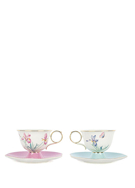 Lilyum Porselen 2'li Çay Fincanı Seti