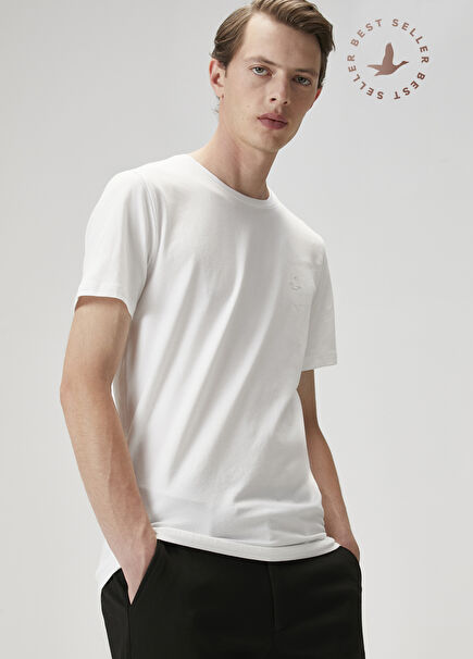 Beyaz Basic T-shirt
