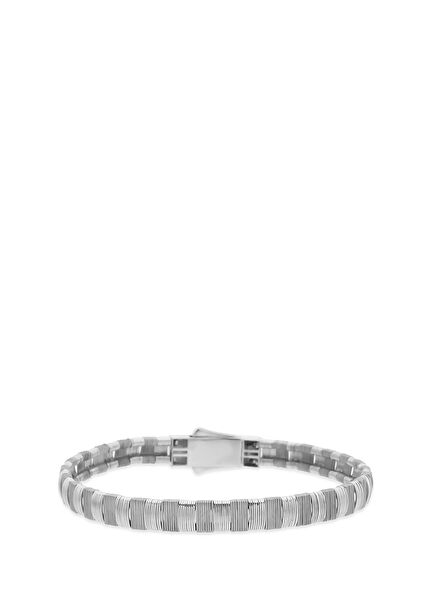 Ridge 925 Sterling Silver Men's Bracelet