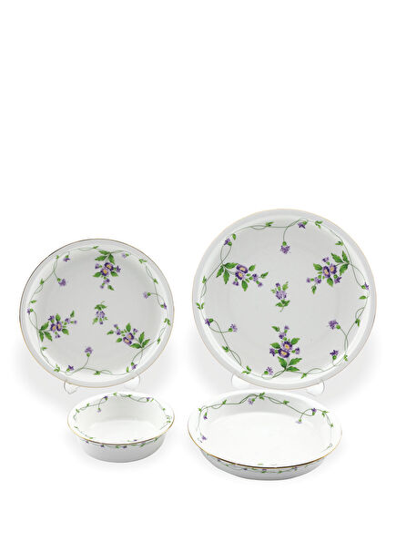Petta 24-Piece Porcelain Dinnerware Set