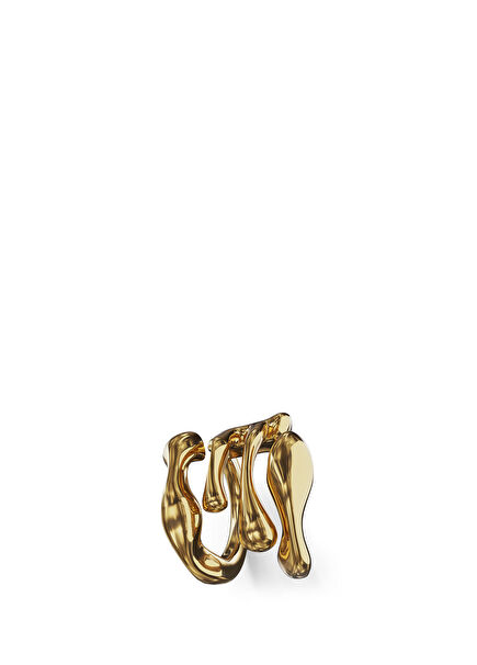 Isla 925 Sterling Silver 24K Gold Plated Women's Ring