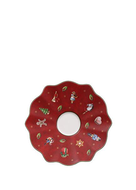 Toy's Delight Yılbaşı Temalı Türk Kahvesi Fincan Tabağı