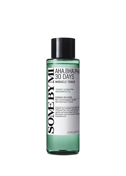 30 Days Miracle Toner AHA BHA PHA Kimyasal Peeling Tonik 150 ml