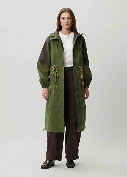 Logan Khaki Raincoat