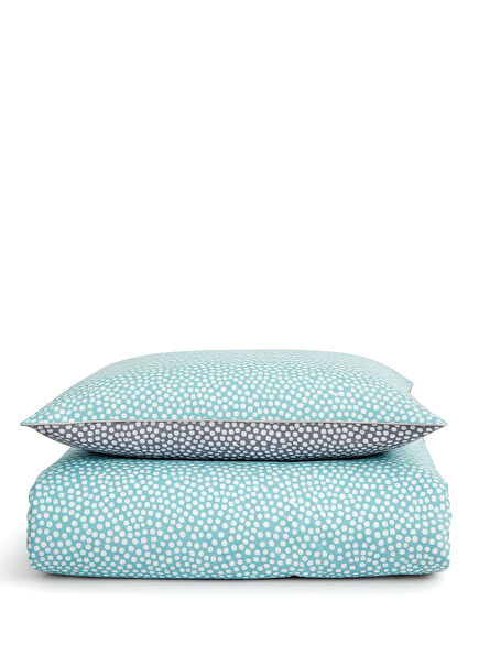 Dots Blue Oversized Duvet Cover Set 240x220 cm
