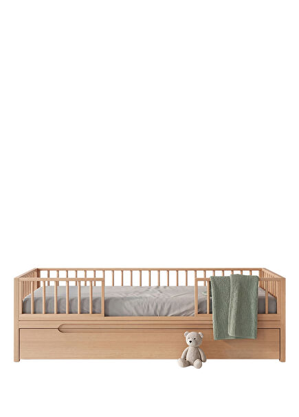 Sleepy Natural Solid Beech Cub Children's Room Bed